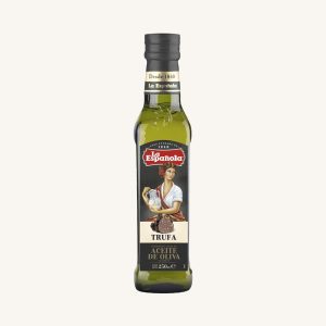 Huile d'olive extra vierge aromatisée à la truffe blanche La Española, d'Andalousie, bouteille de 250 ml